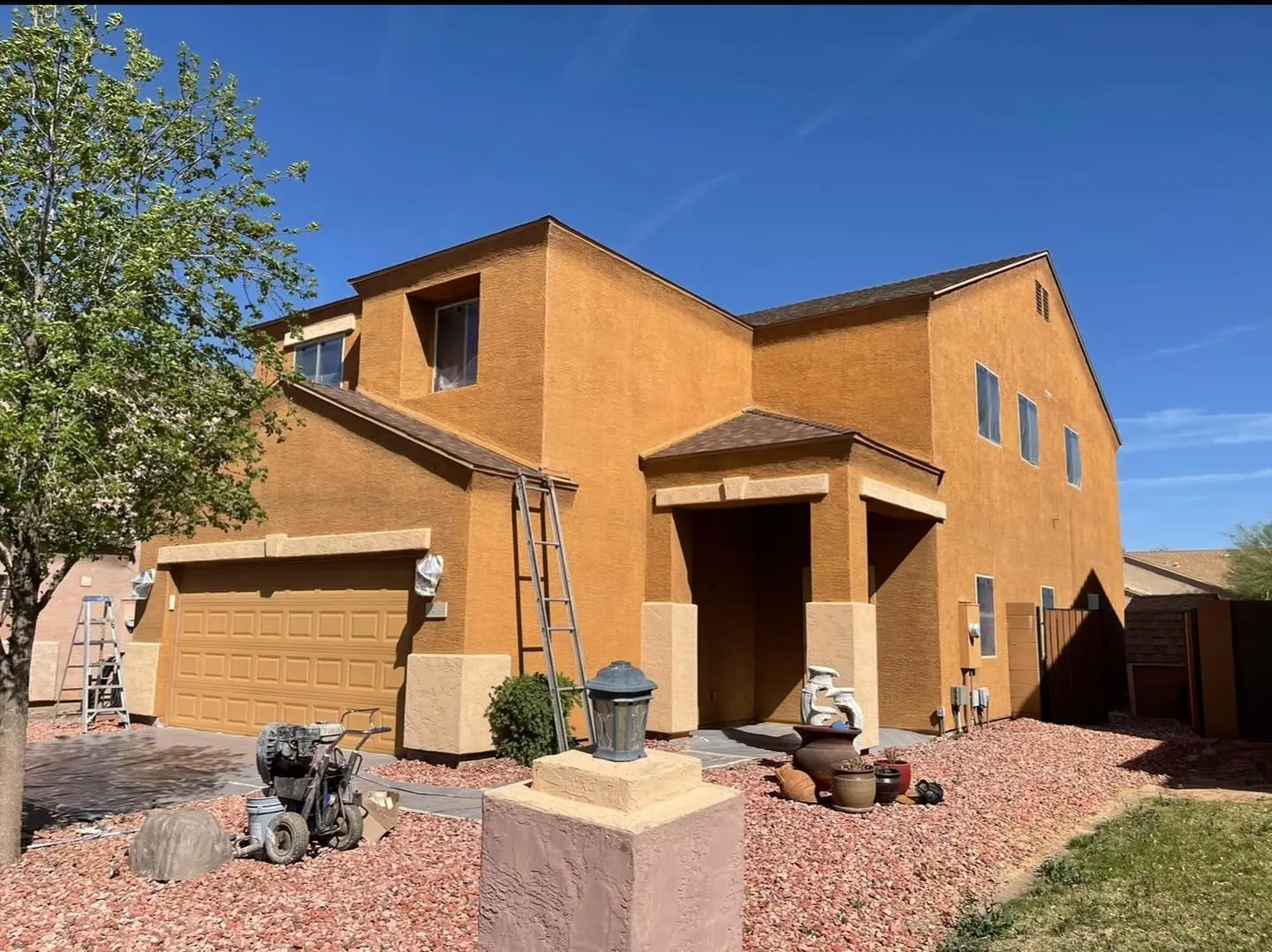 Premium home exterior finished by Prestige Plastering & Paint